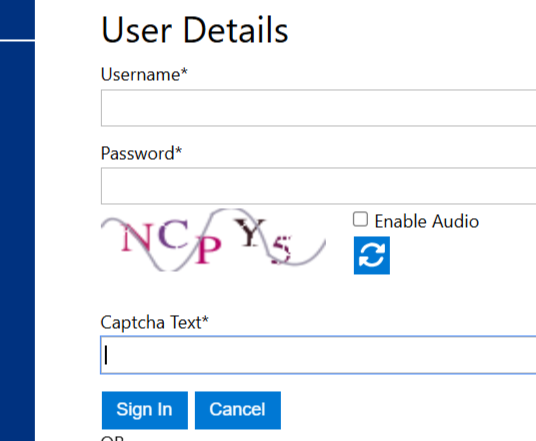 Alphanumeric Captcha Before